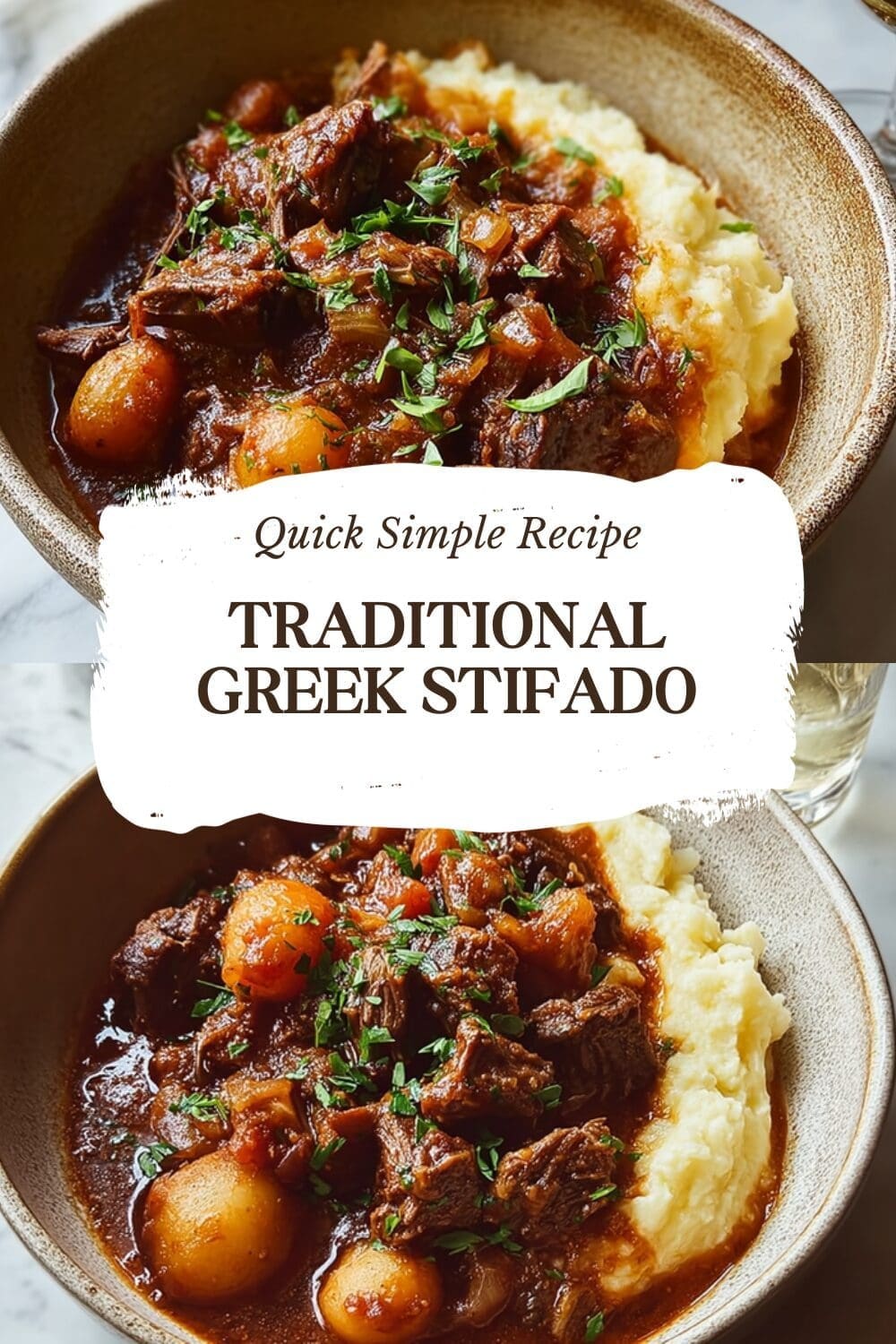 Traditional Greek Stifado
