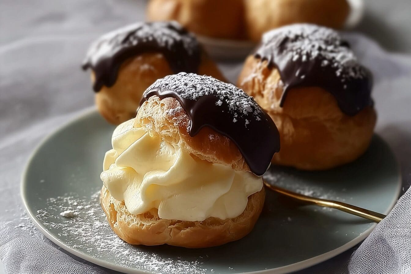 Vanilla Custard Profiterole