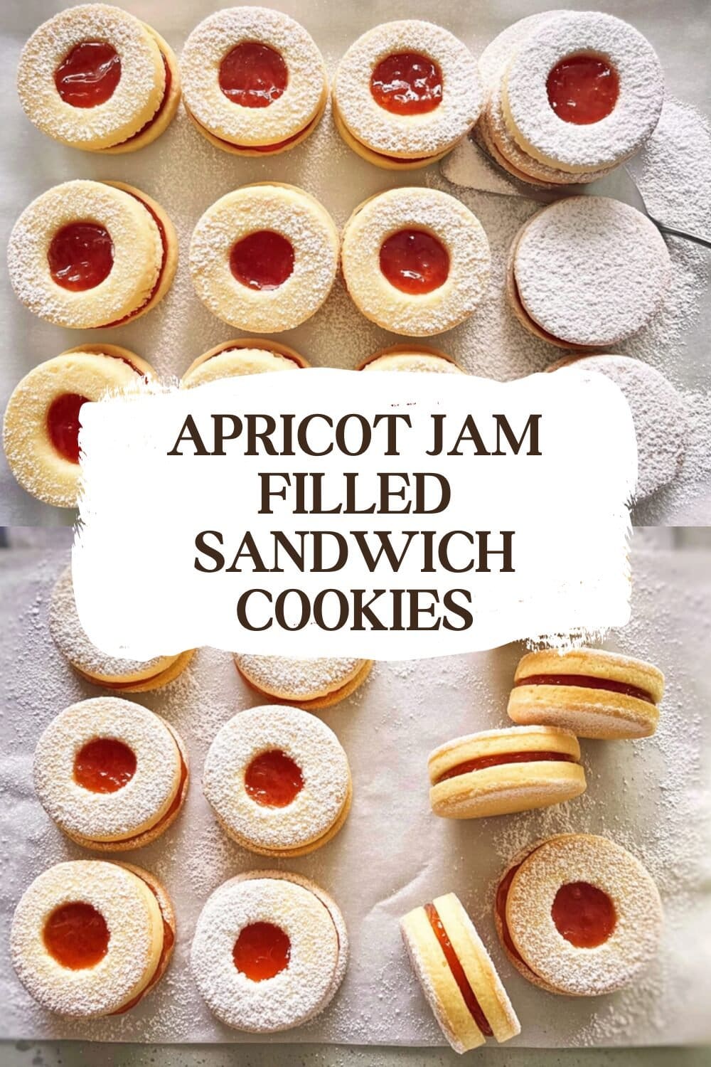 Apricot Sandwich Cookies Recipe 7 Apricot Jam Filled Sandwich Cookies