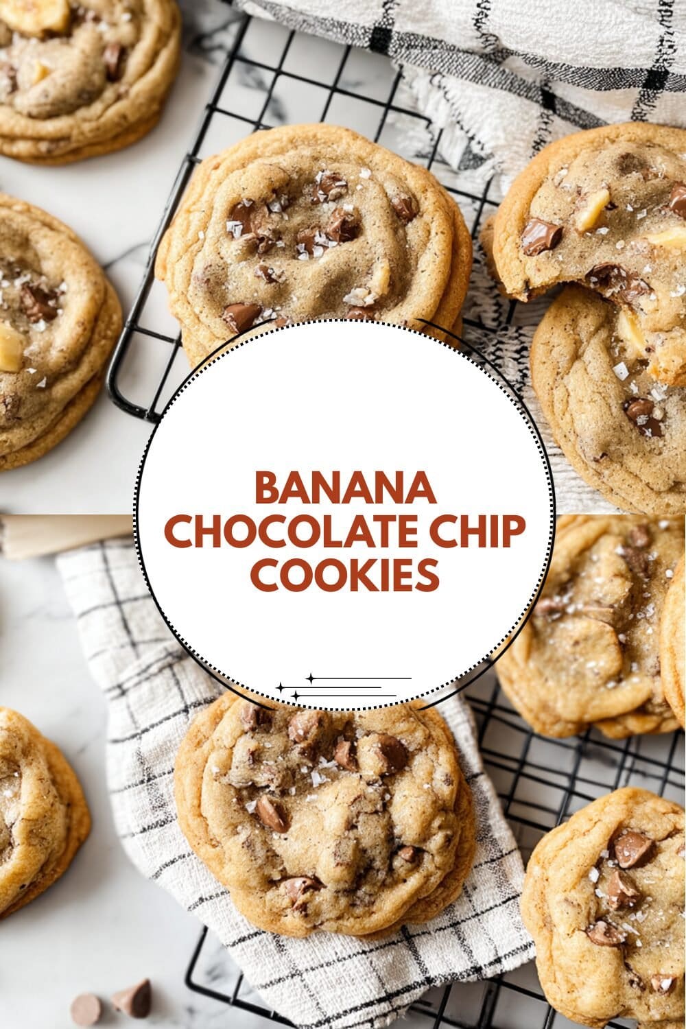 Banana Chocolate Chip Cookies Soft And Chewy 7 Banana Chocolate Chip Cookies
