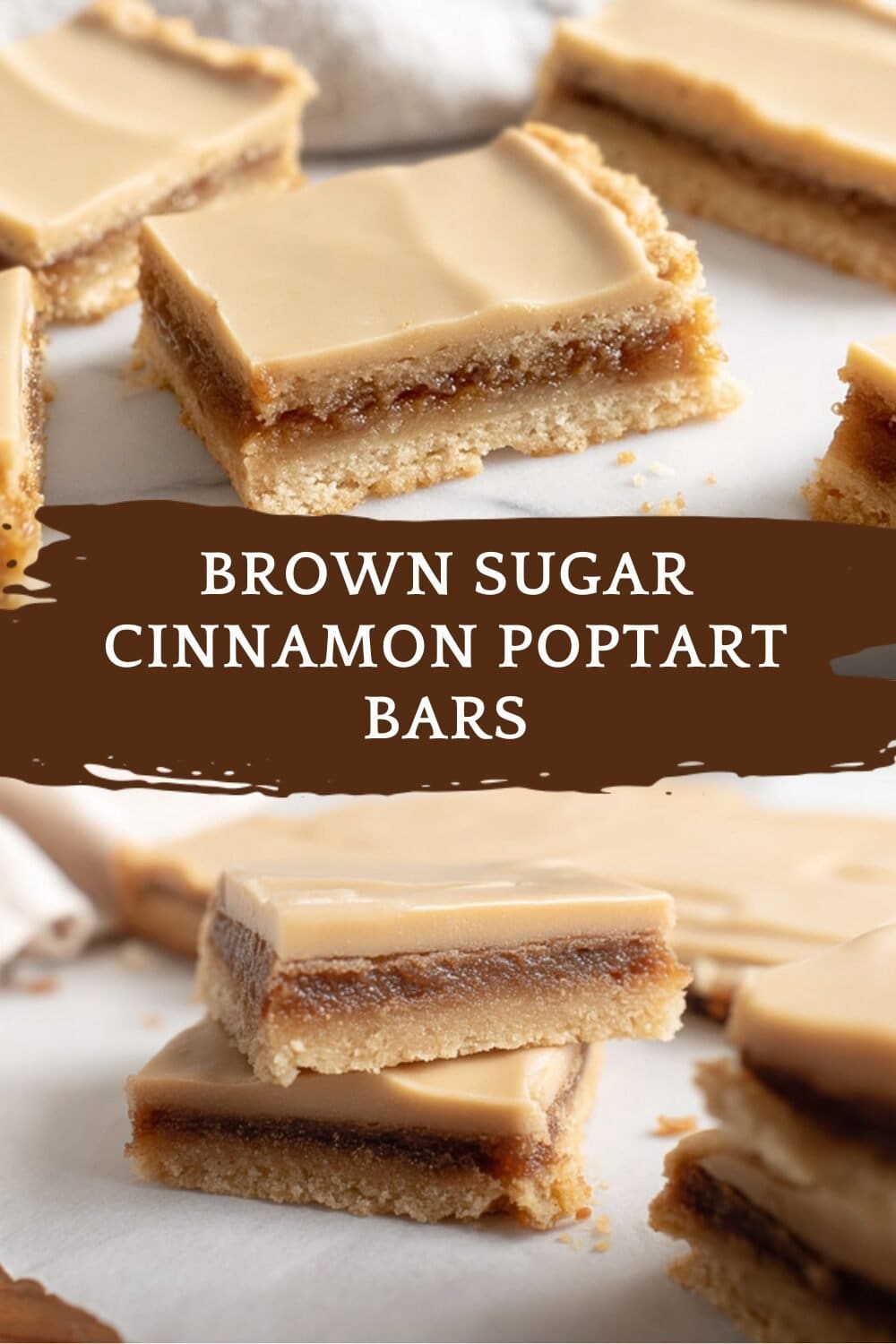Brown Sugar Cinnamon Poptart Bars