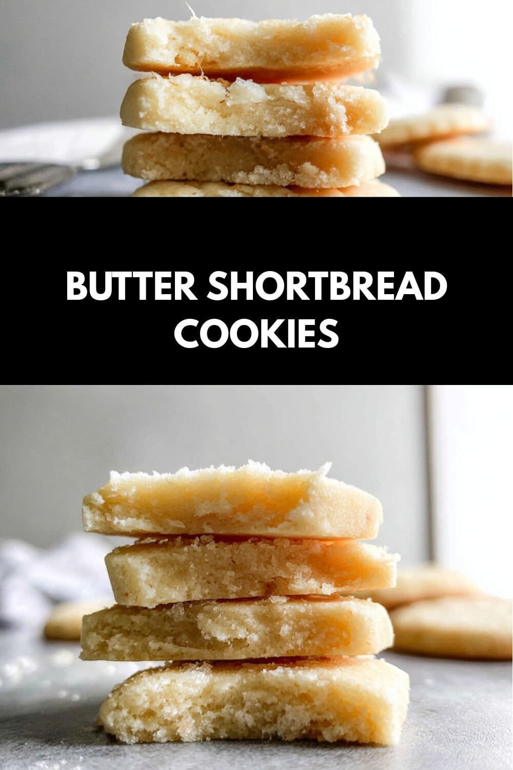Butter Shortbread Cookies
