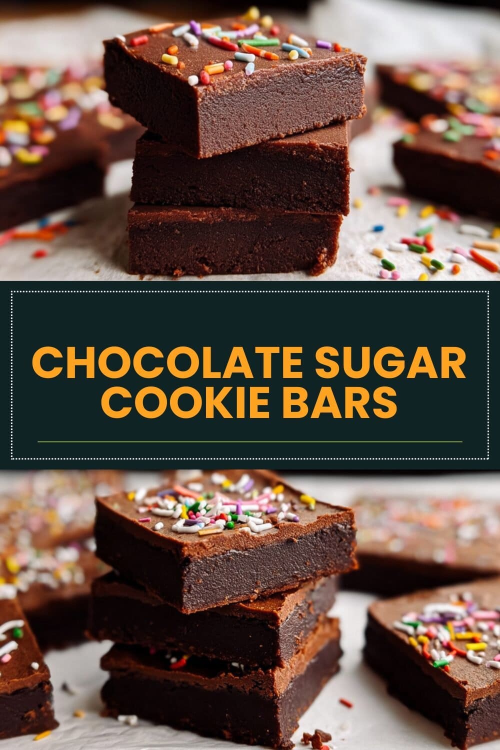 Chocolate Sugar Cookie Bars Recipe 4 Chocolate Sugar Cookie Bars