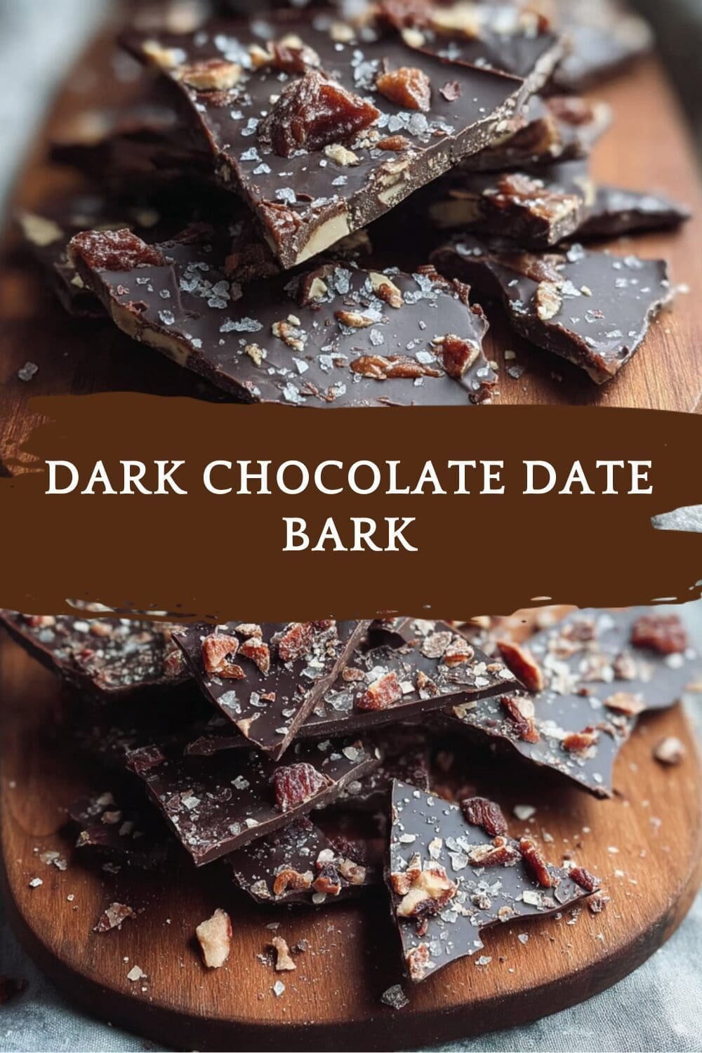 Dark Chocolate Date Bark