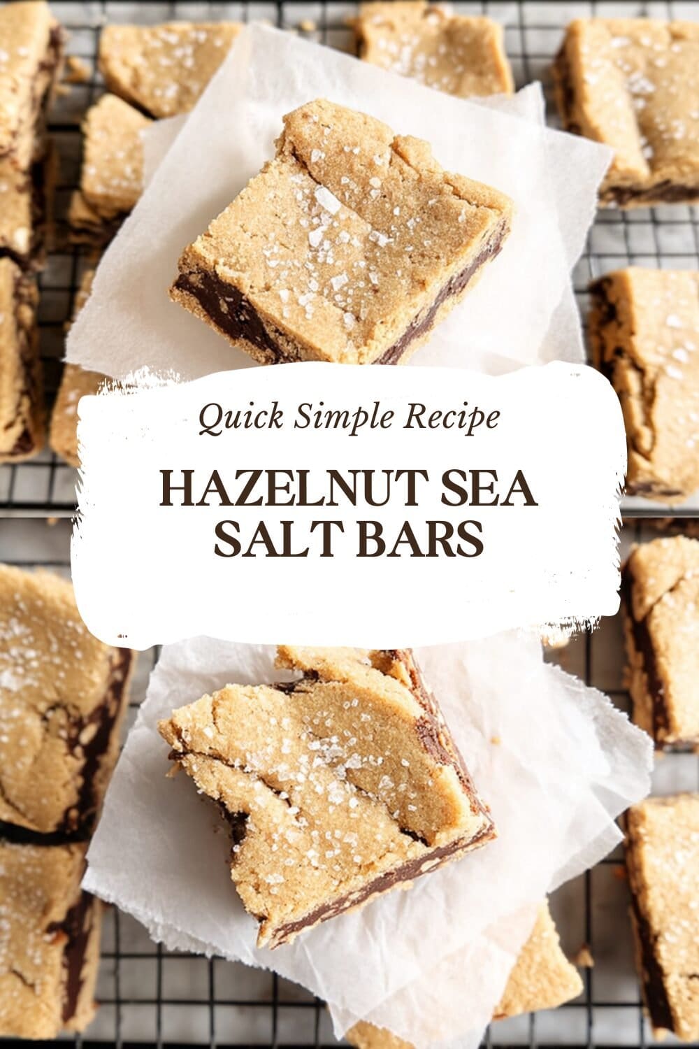 Hazelnut Sea Salt Bars