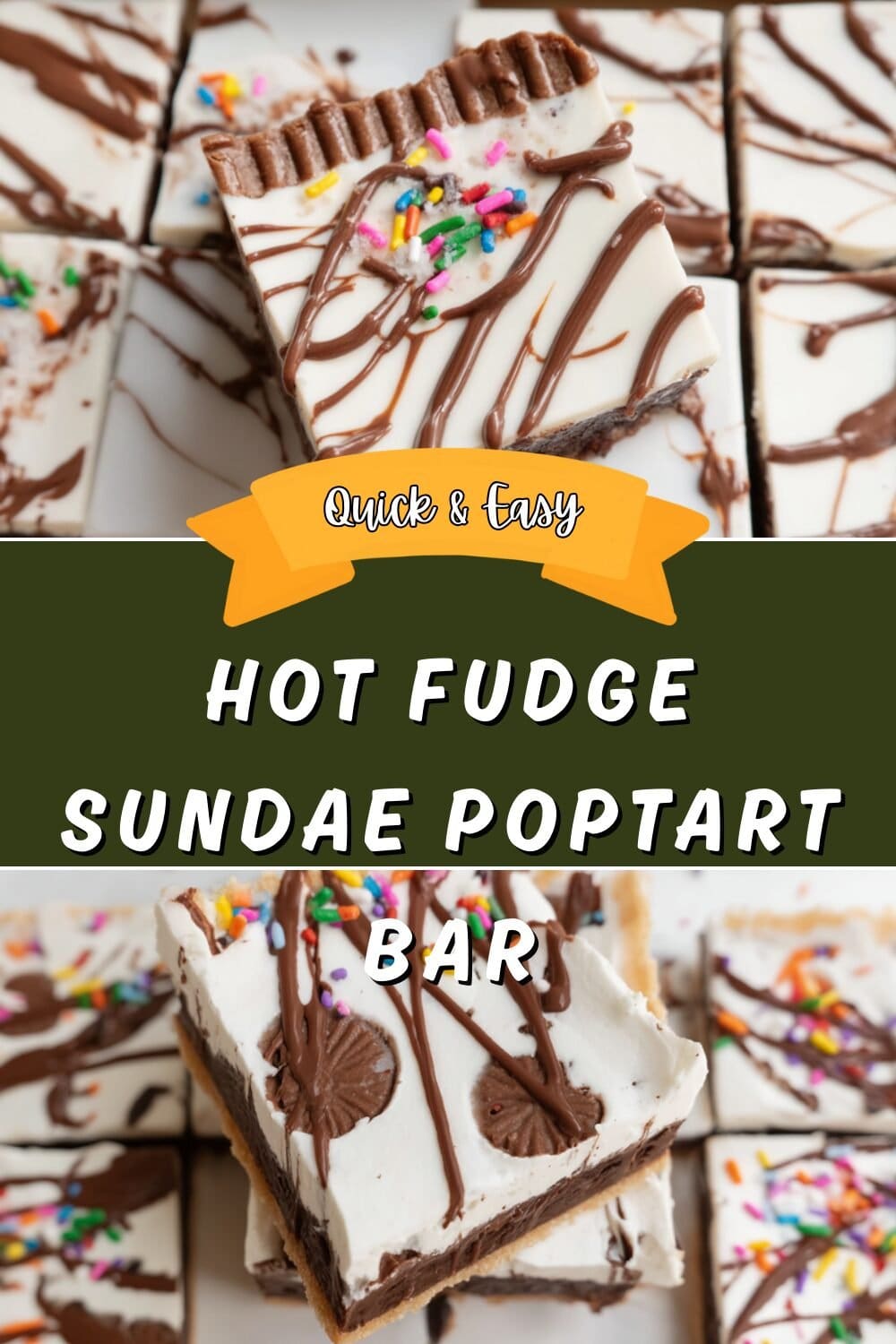 Hot Fudge Sundae Poptart Bar