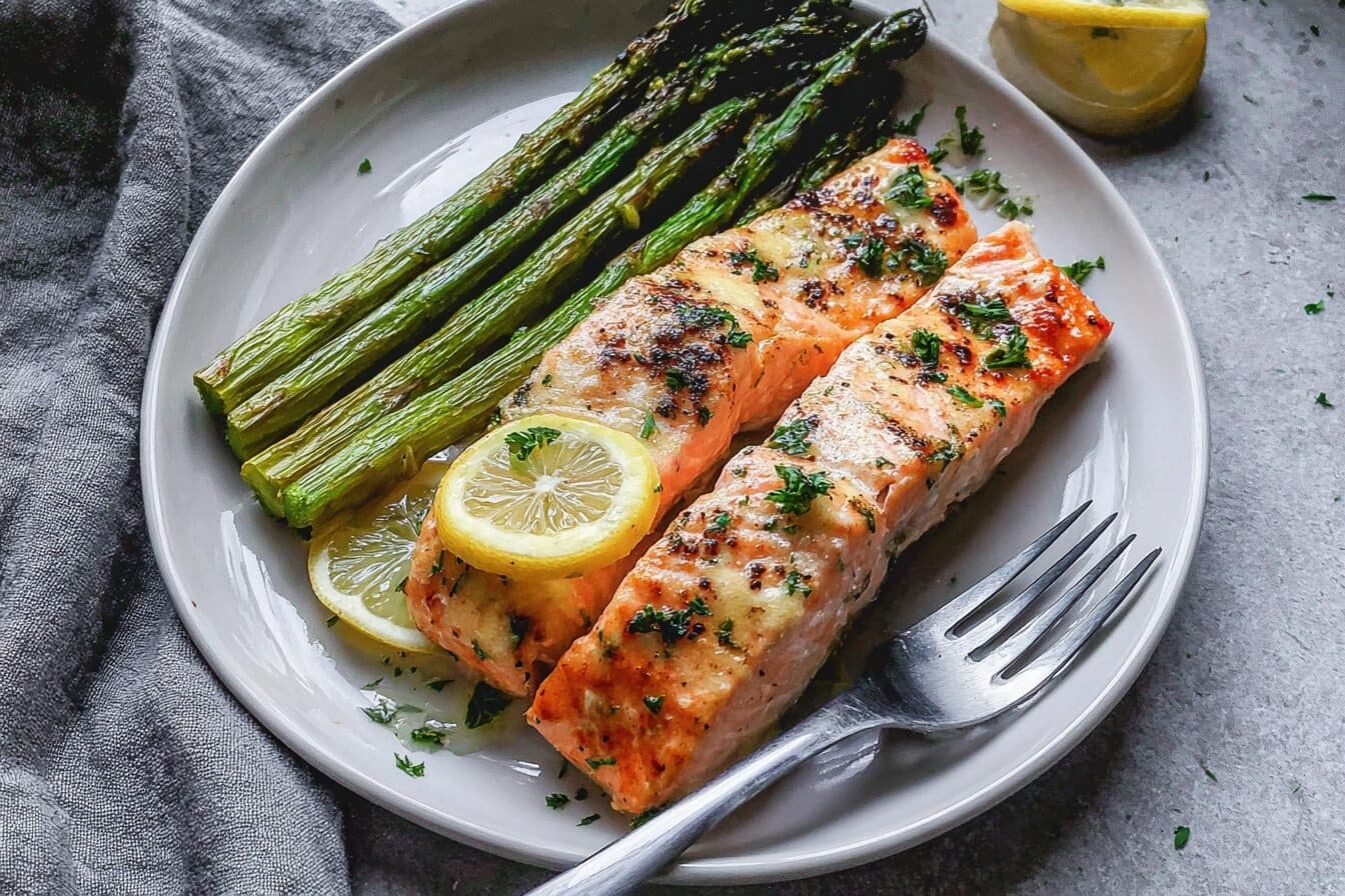 Baked Lemon Garlic Salmon Recipe 6 Lemon Garlic Baked Salmon