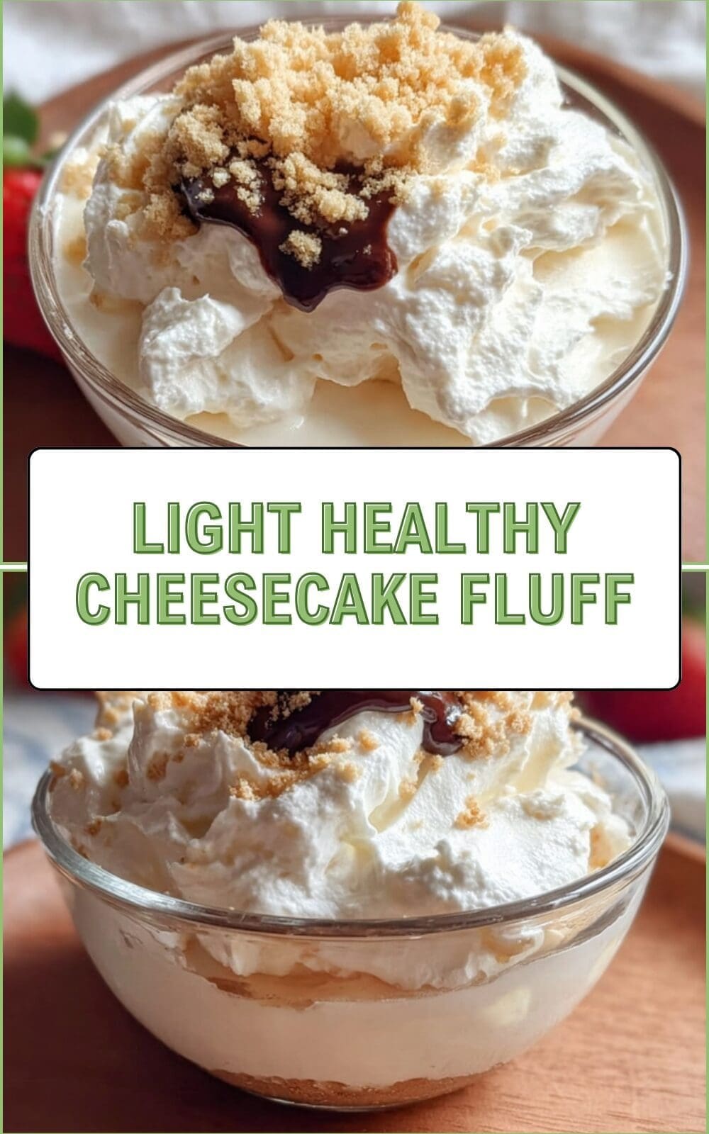 Light Healthy Cheesecake Fluff