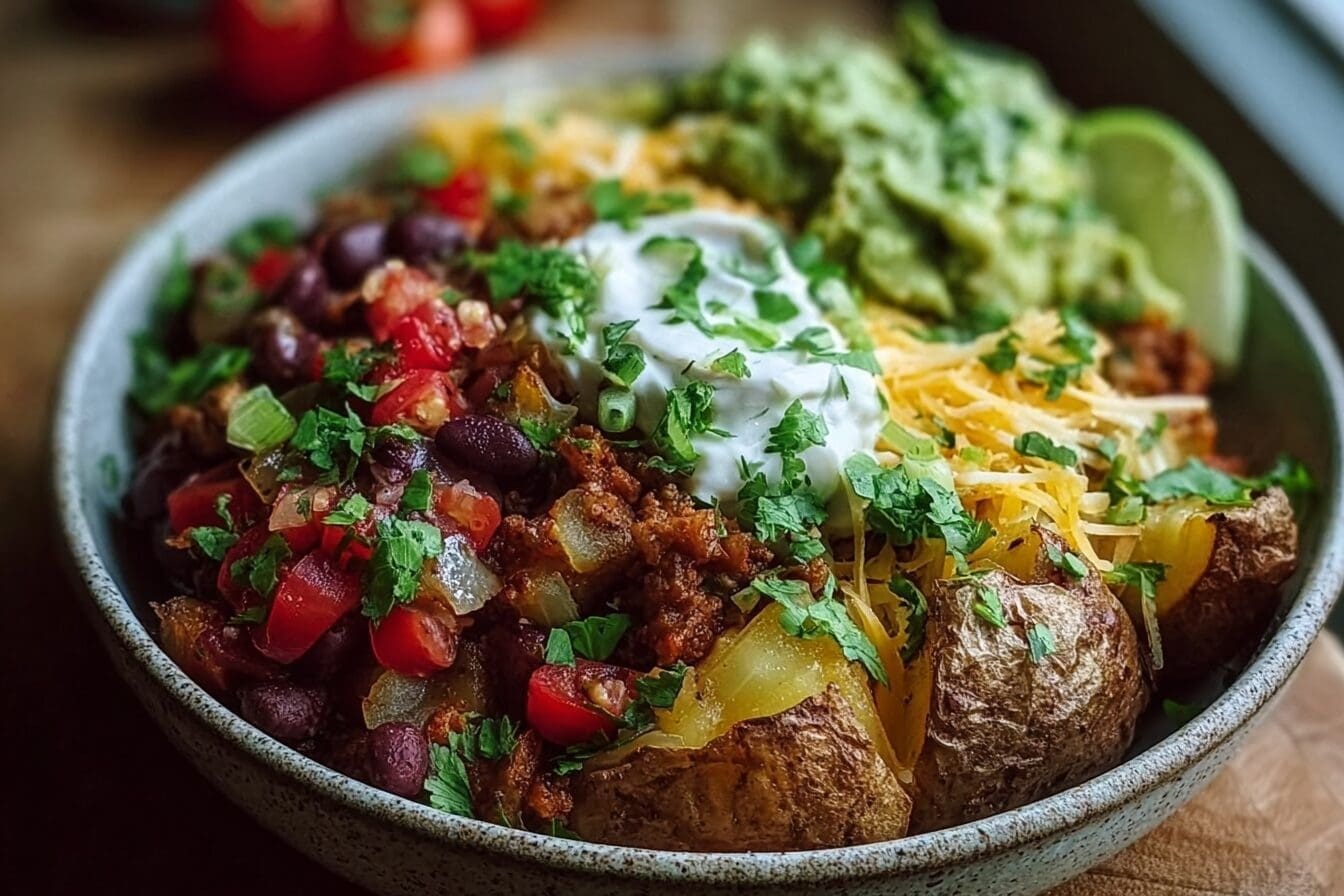 Loaded Potato Taco Bowl Recipe 6 Loaded Potato Taco Bowl
