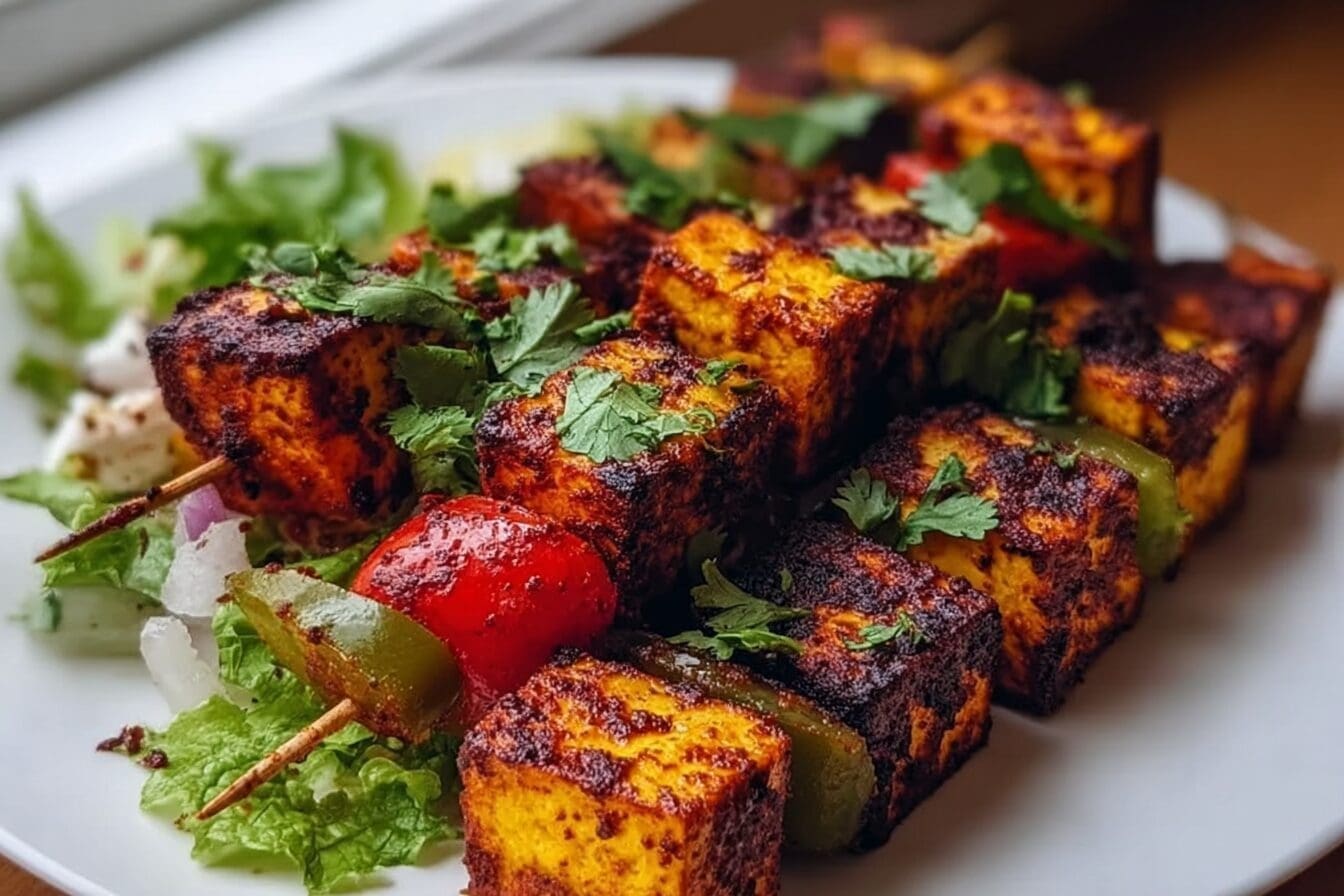 Middle Eastern Tofu Kebabs