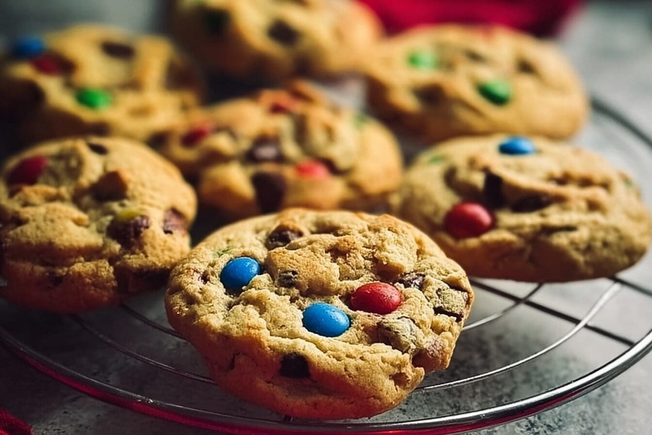 Soft Chewy M&Amp;M Cookies Recipe 6 Mm Cookies