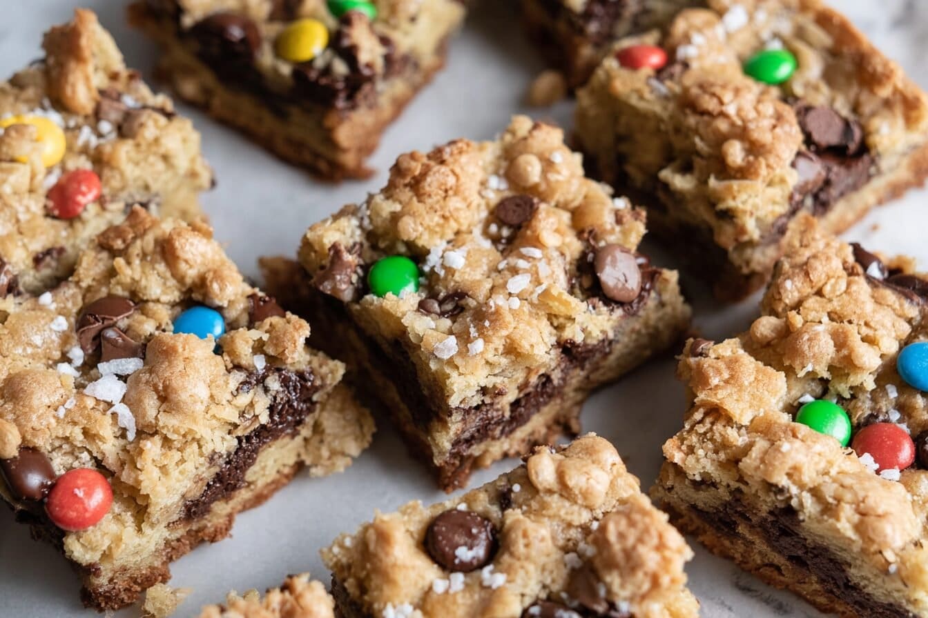 Monster Cookie Bars
