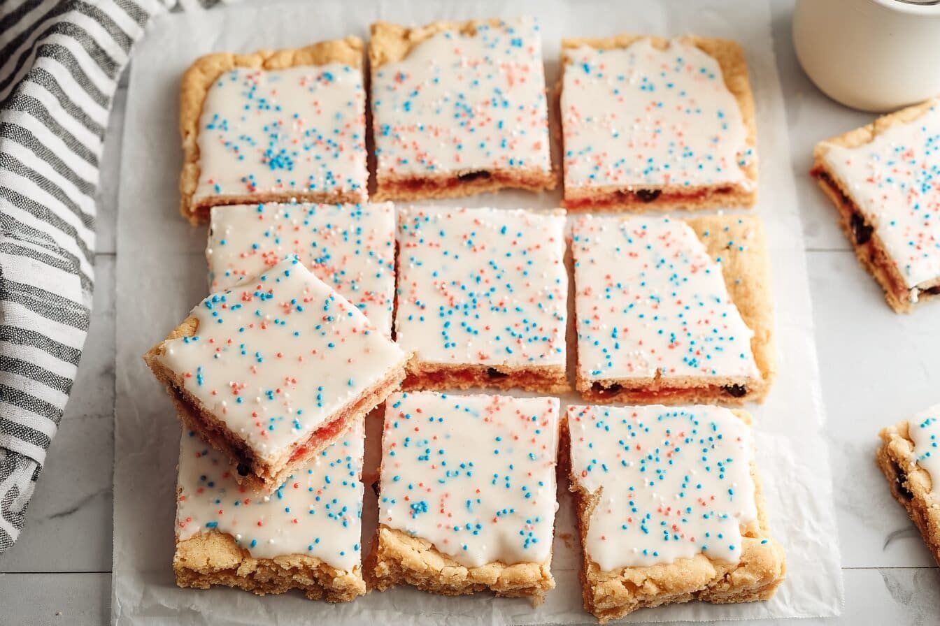 Pop Tart Cookie Bars