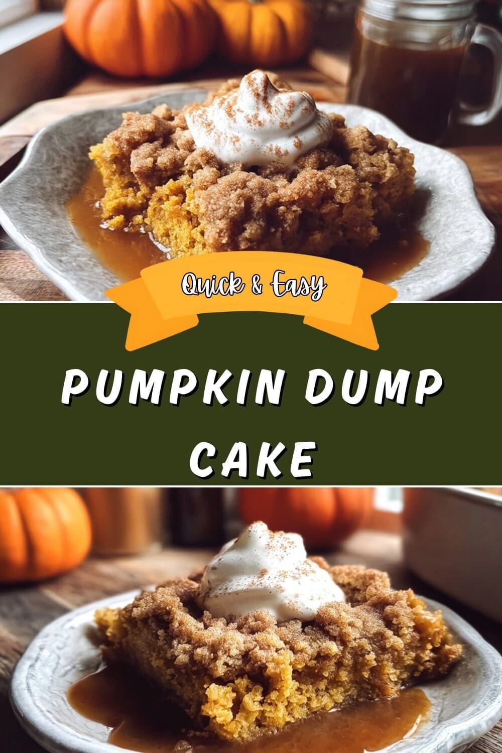Pumpkin Dump Cake