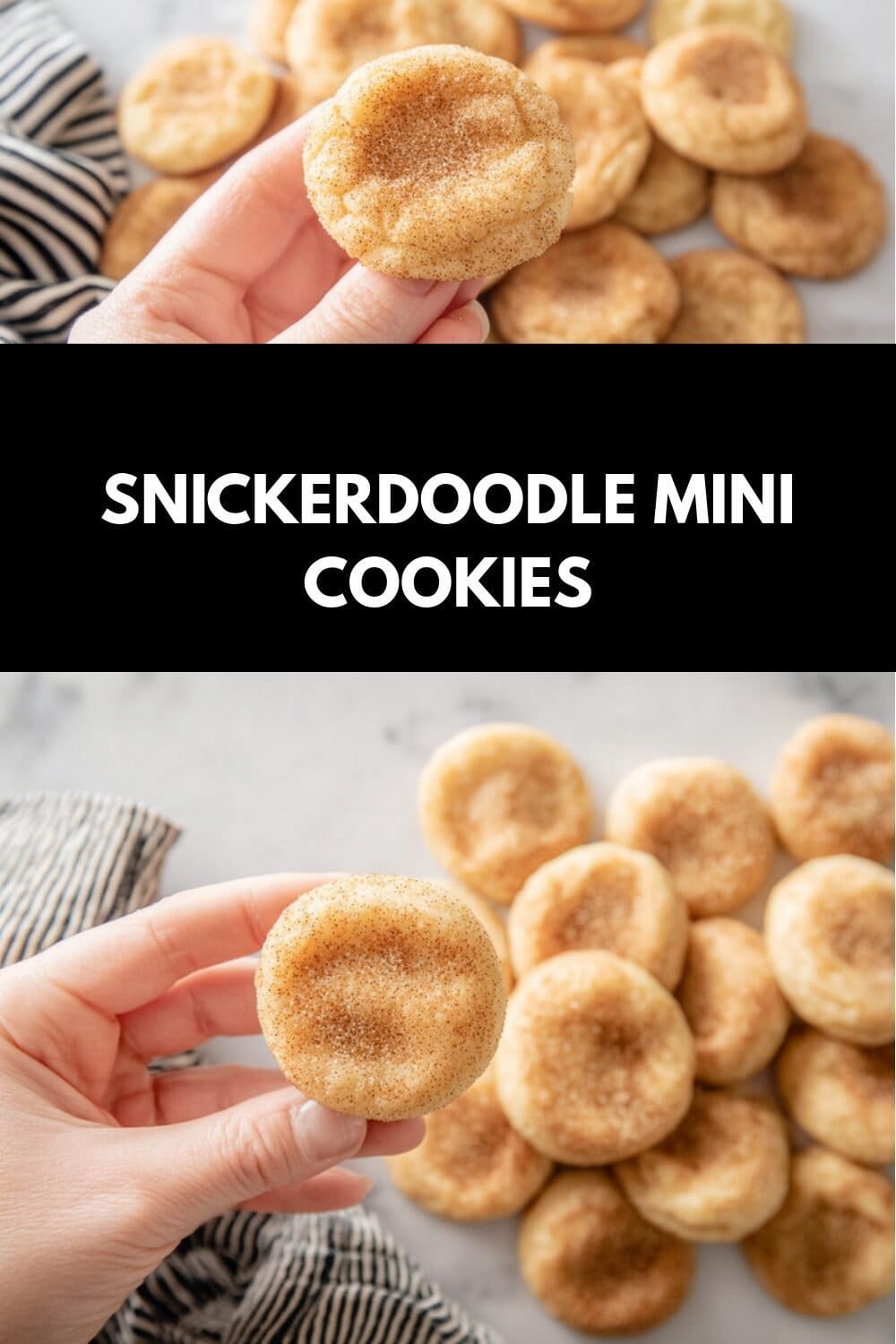 Snickerdoodle Mini Cookies
