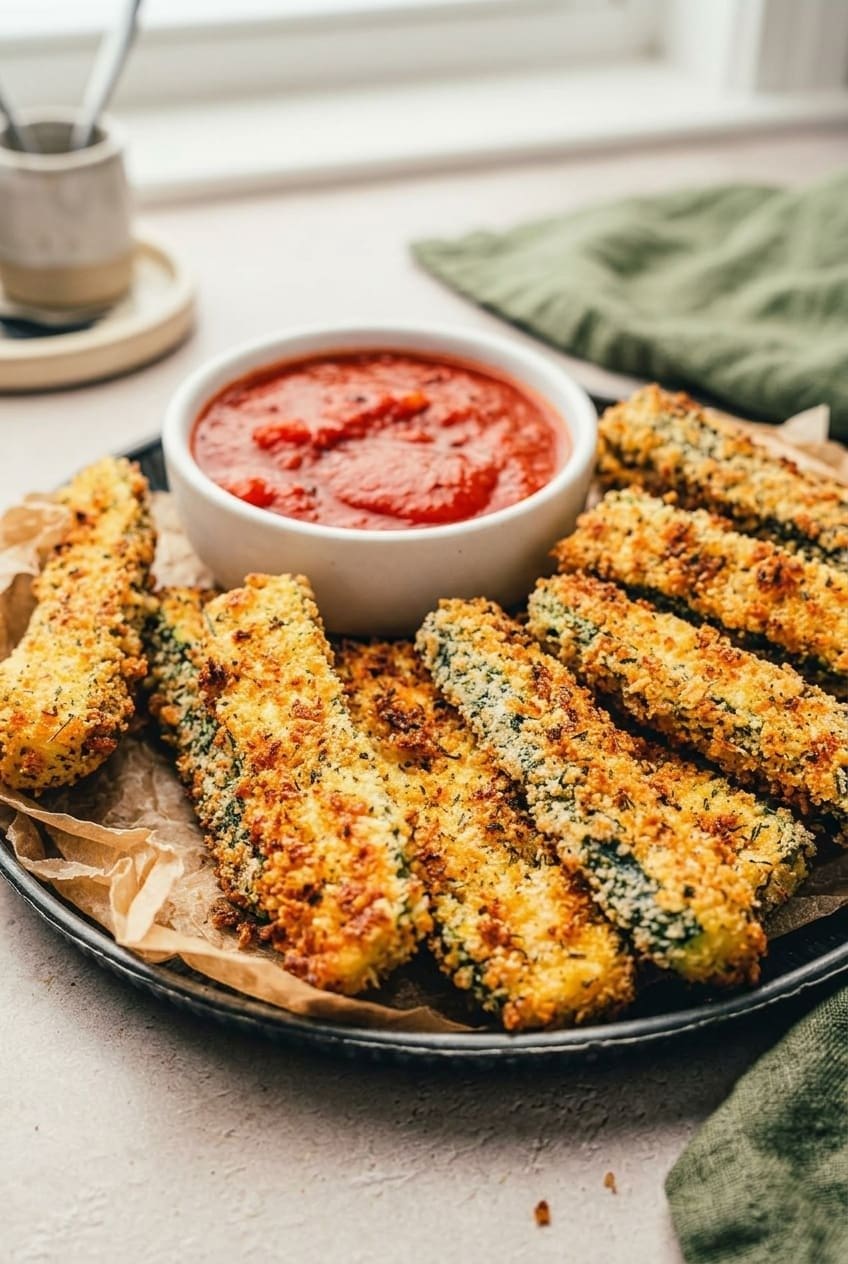 Air Fryer Zucchini