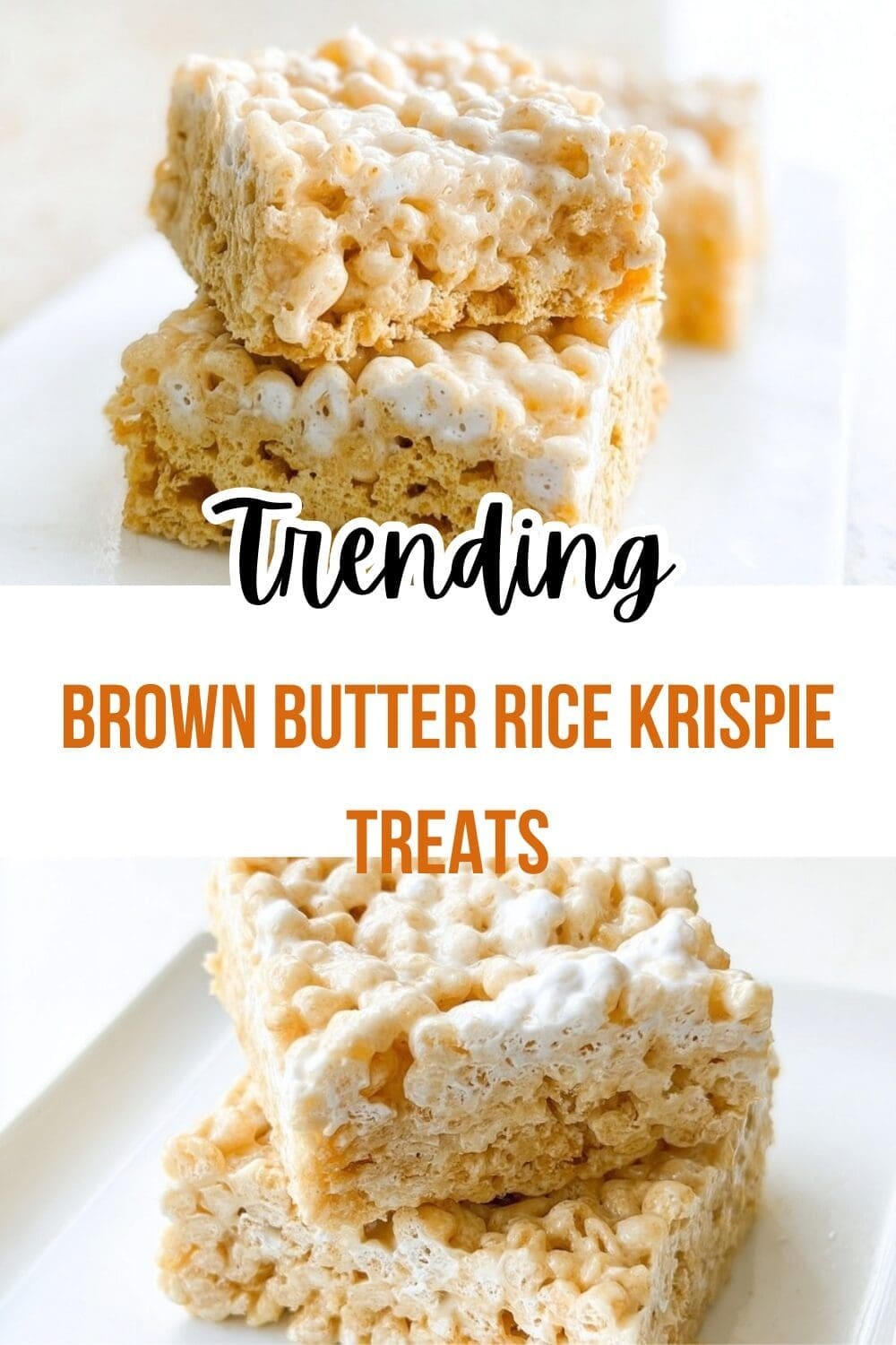 Brown Butter Rice Krispie Treats