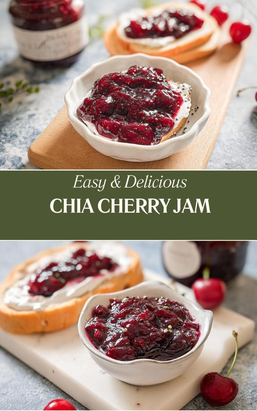 3 Ingredient Cherry Chia Jam Recipe 7 Chia Cherry Jam