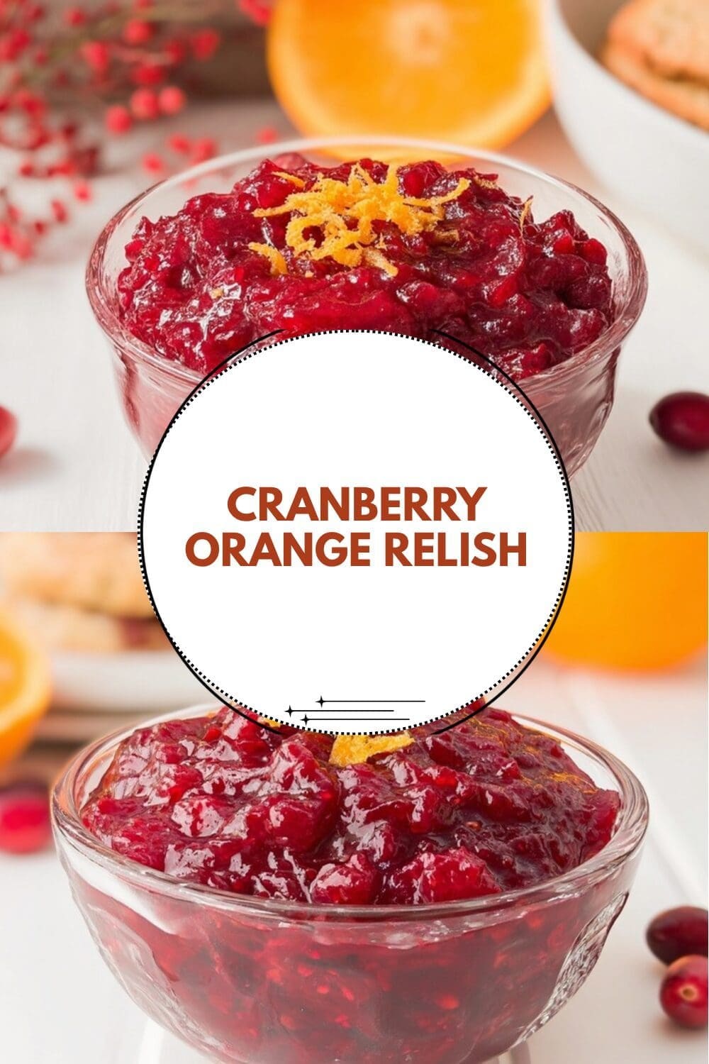 Cranberry Orange Relish