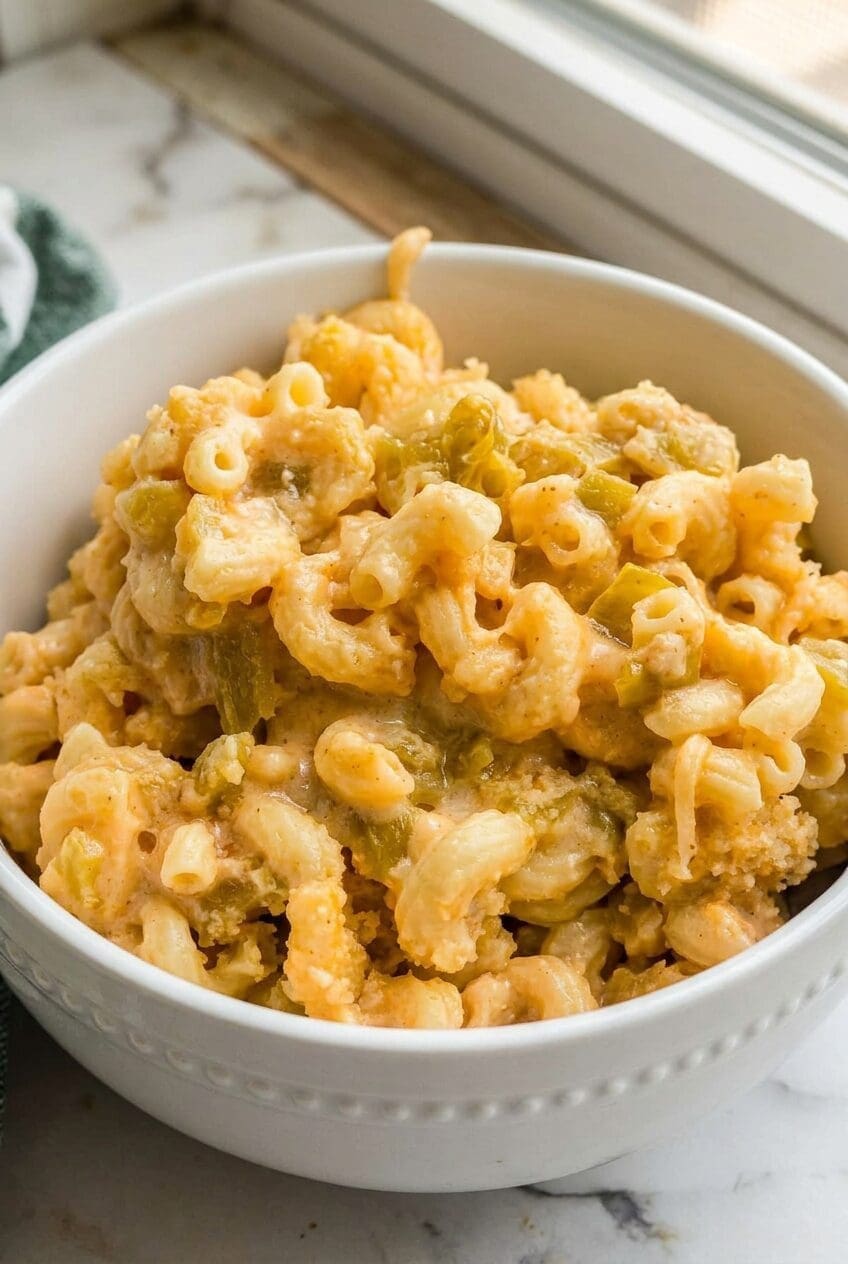 Green Chile Mac And Cheese