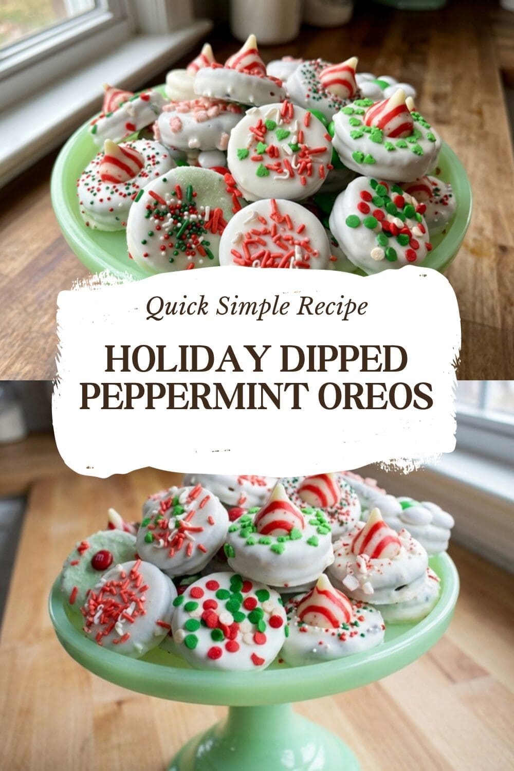 Peppermint Chocolate Covered Oreos Recipe 7 Holiday Dipped Peppermint Oreos