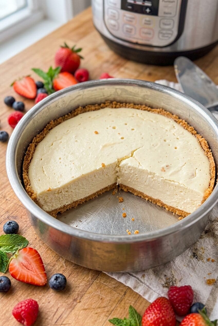 Instant Pot Cheesecake Recipe