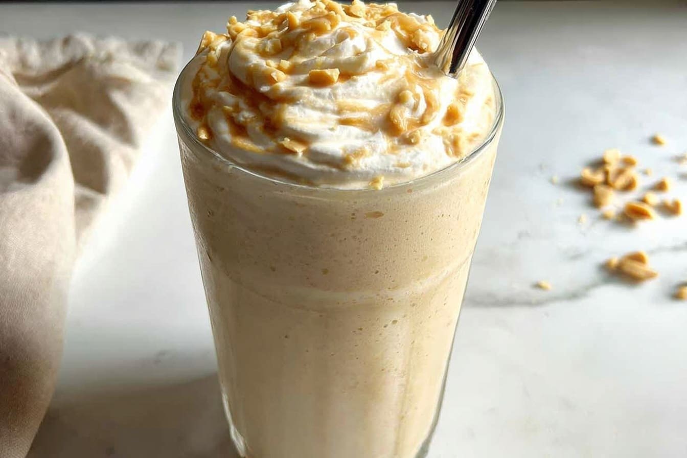Peanut Butter Milkshakes Recipe Creamy And Quick 6 Peanut Butter Milkshake