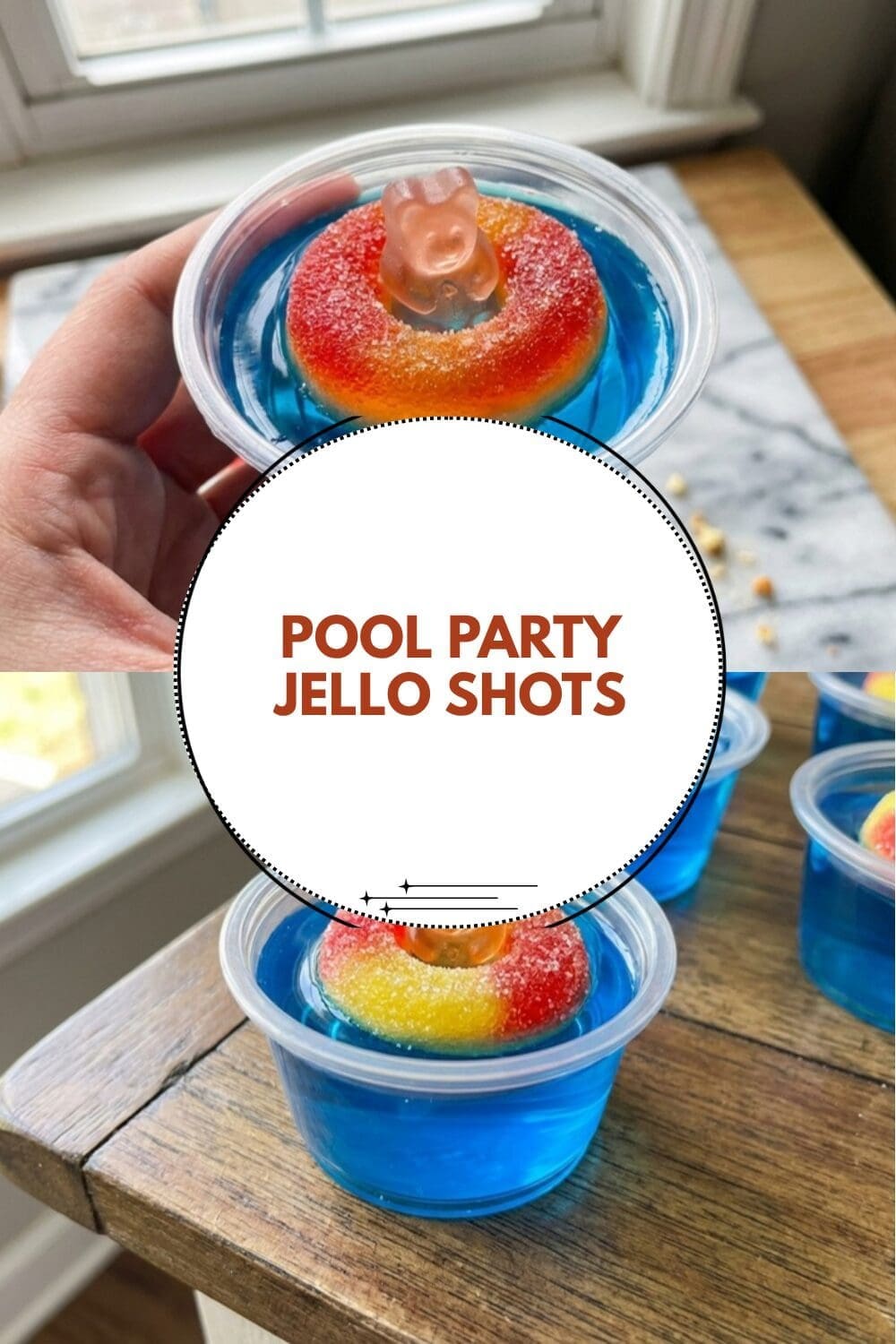 Pool Party Jello Shots