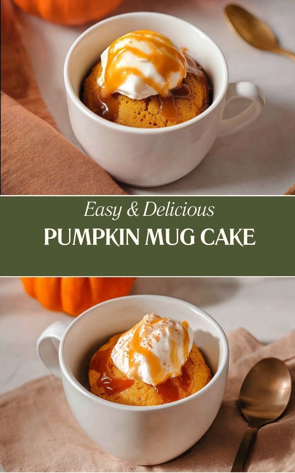 Pumpkin Mug Cake
