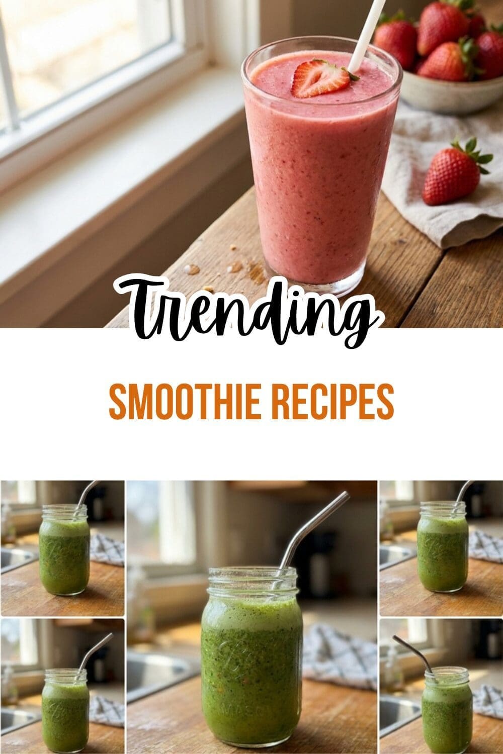 Strawberry Banana Smoothie Recipe Easy And Healthy 7 Smoothie Recipes