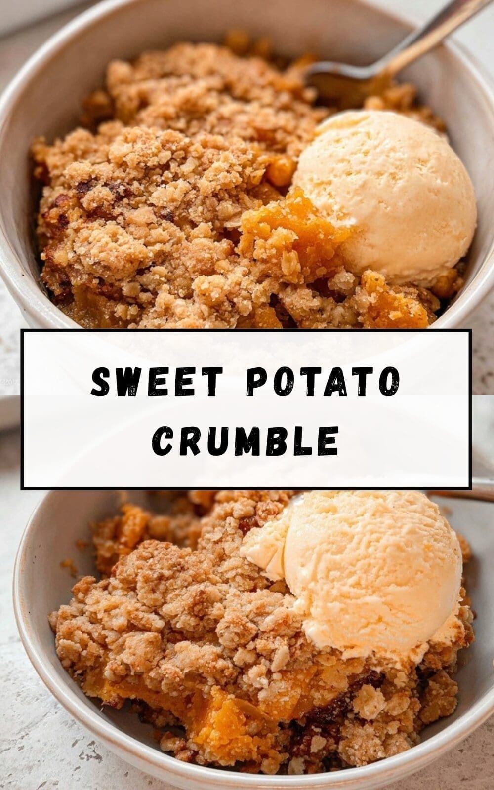 Sweet Potato Crumble