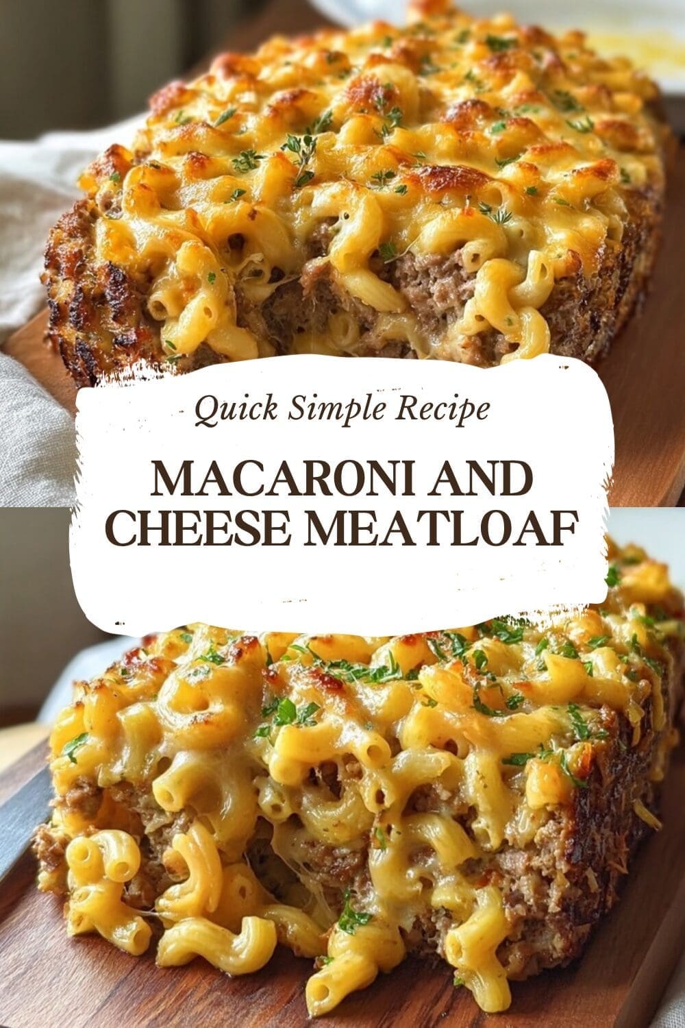 Macaroni And Cheese Meatloaf