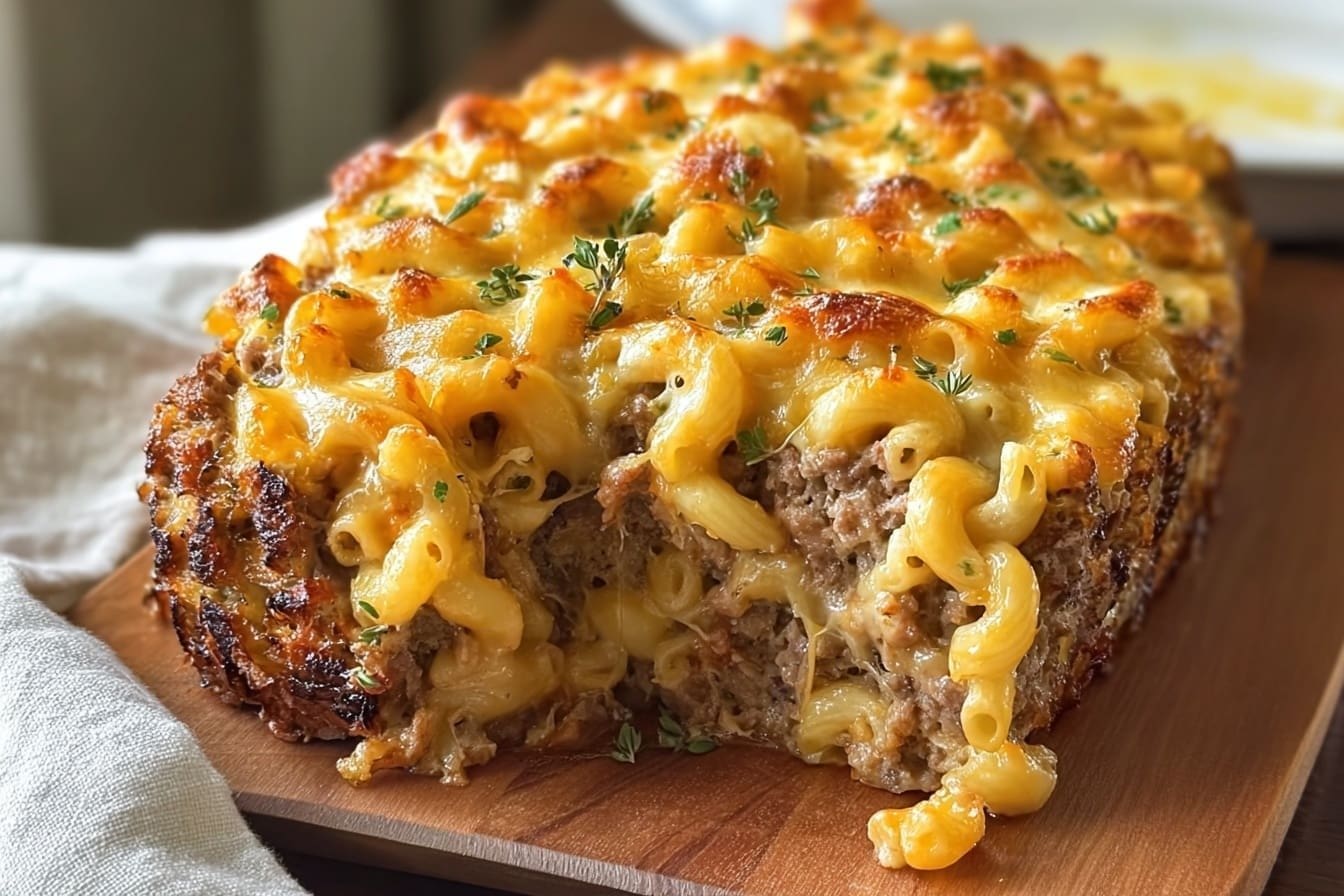Macaroni And Cheese Meatloaf