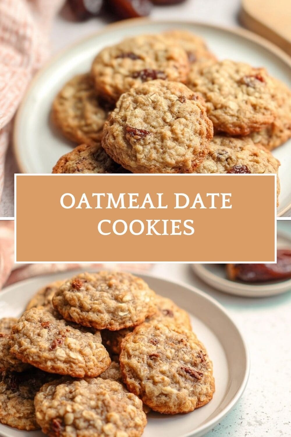 Oatmeal Date Cookies