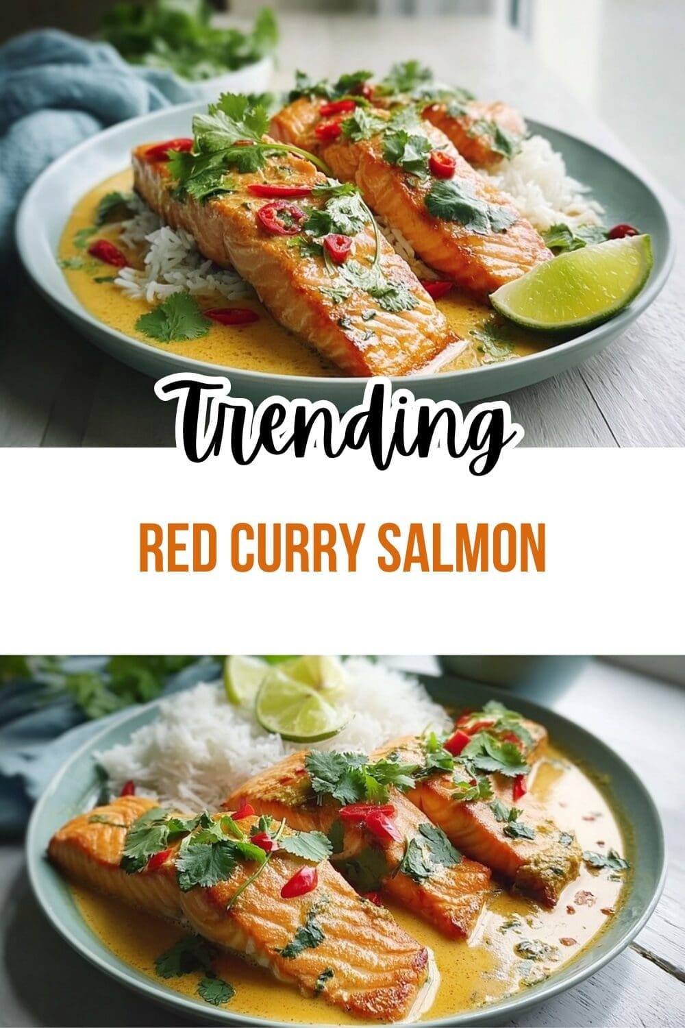 Salmon Coconut Curry Recipe 4 Red Curry Salmon